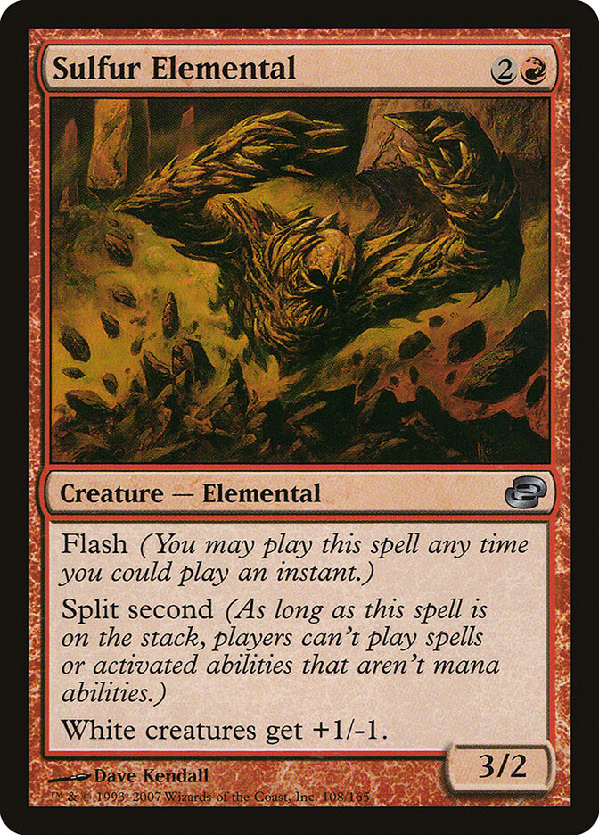 Sulfur Elemental — Planar Chaos 108/165