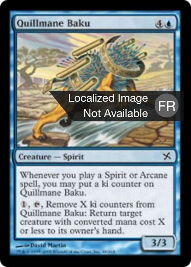 Baku crinepique — Betrayers of Kamigawa 48/165