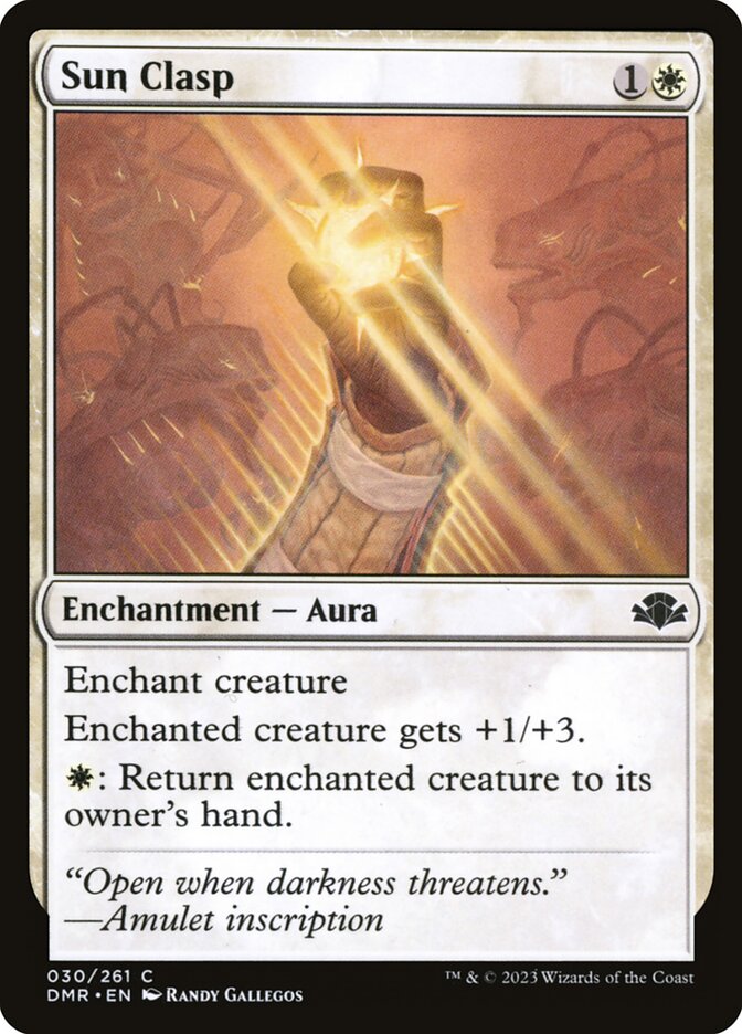 Sun Clasp — Dominaria Remastered 30/457