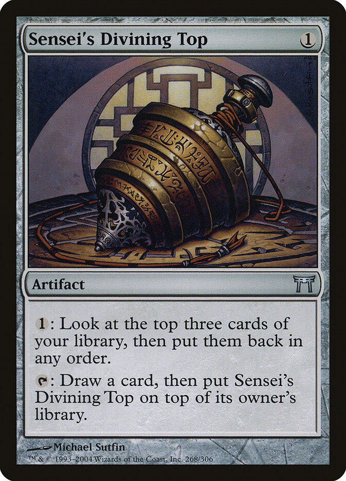 Sensei's Divining Top — Champions of Kamigawa 268/307
