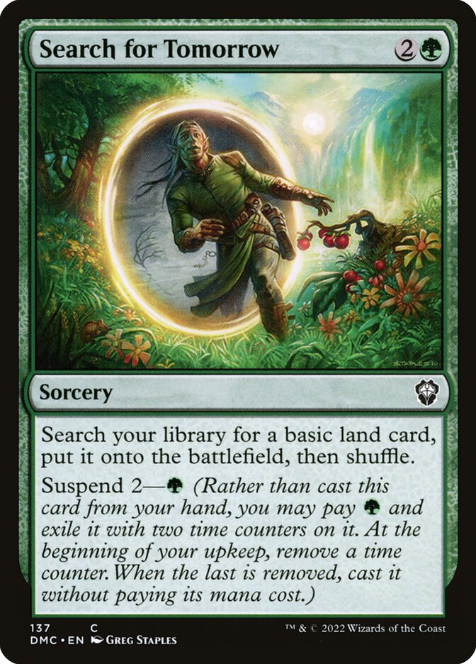 Search for Tomorrow — Dominaria United Commander 137/240