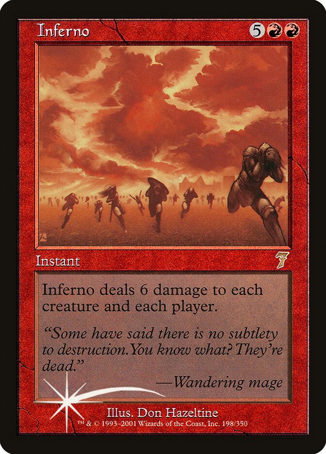 Inferno — Seventh Edition 198★/708