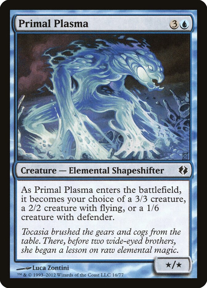 Primal Plasma — Duel Decks: Venser vs. Koth 16/77