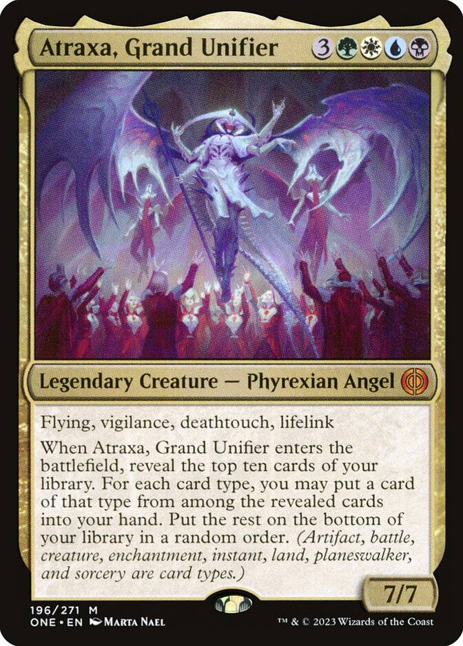Atraxa, Grand Unifier — Phyrexia: All Will Be One 196/479