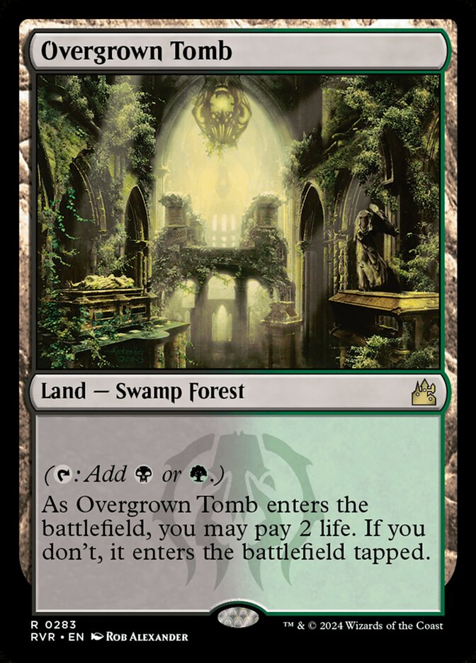 Overgrown Tomb — Ravnica Remastered 283/531
