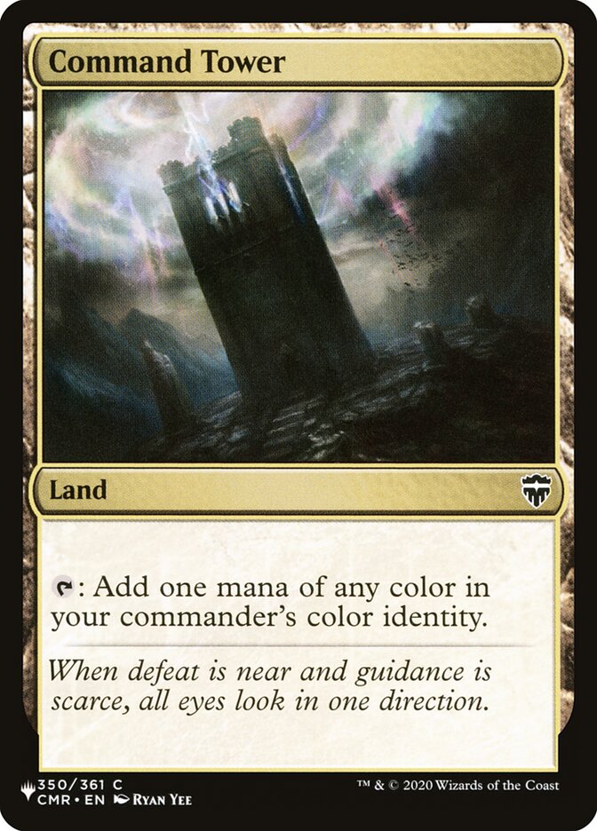 Command Tower — The List CMR-350/5581