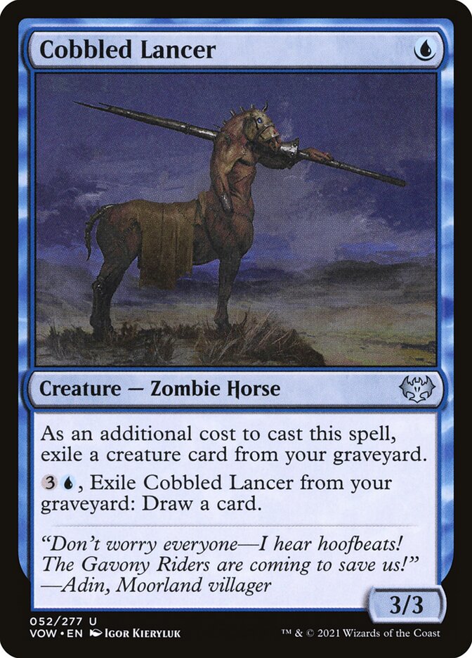 Cobbled Lancer — Innistrad: Crimson Vow 52/423