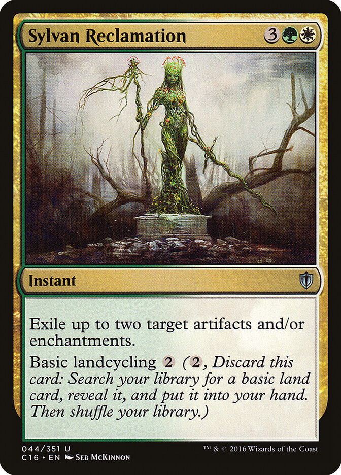 Sylvan Reclamation — Commander 2016 44/351