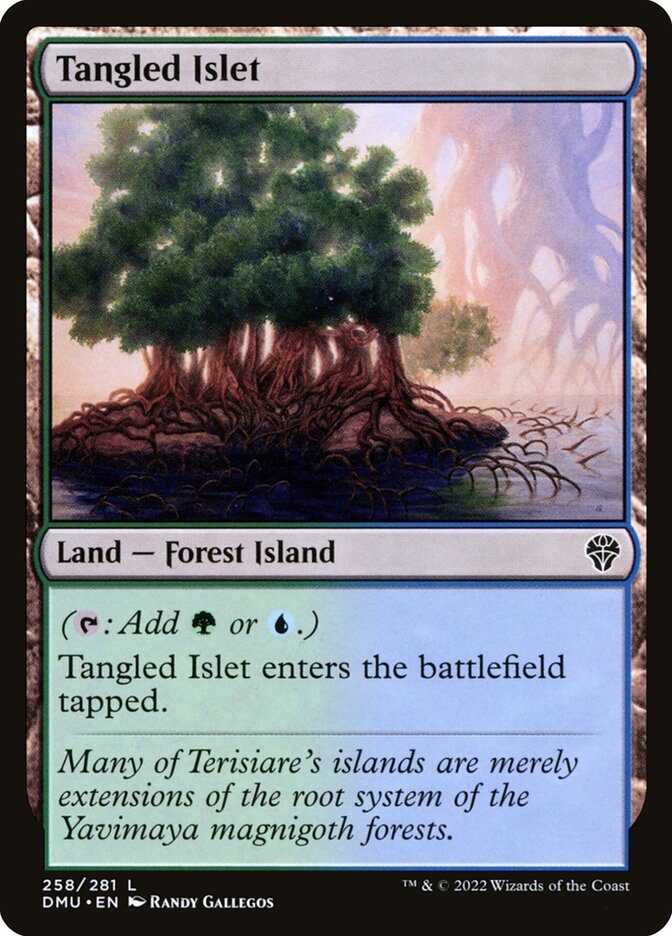 Tangled Islet — Dominaria United 258/453