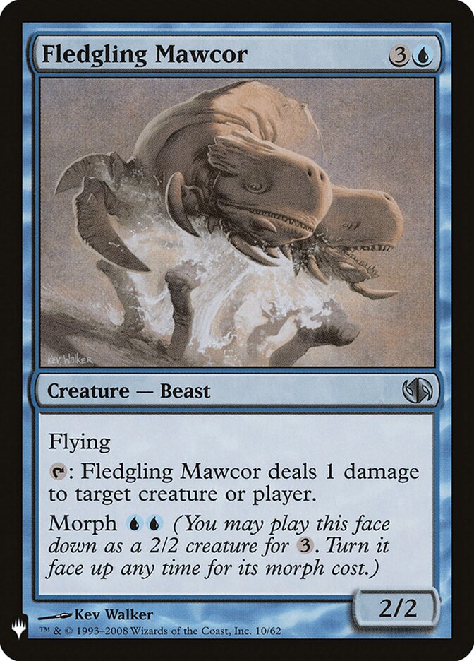 Fledgling Mawcor — The List DD2-10/5581