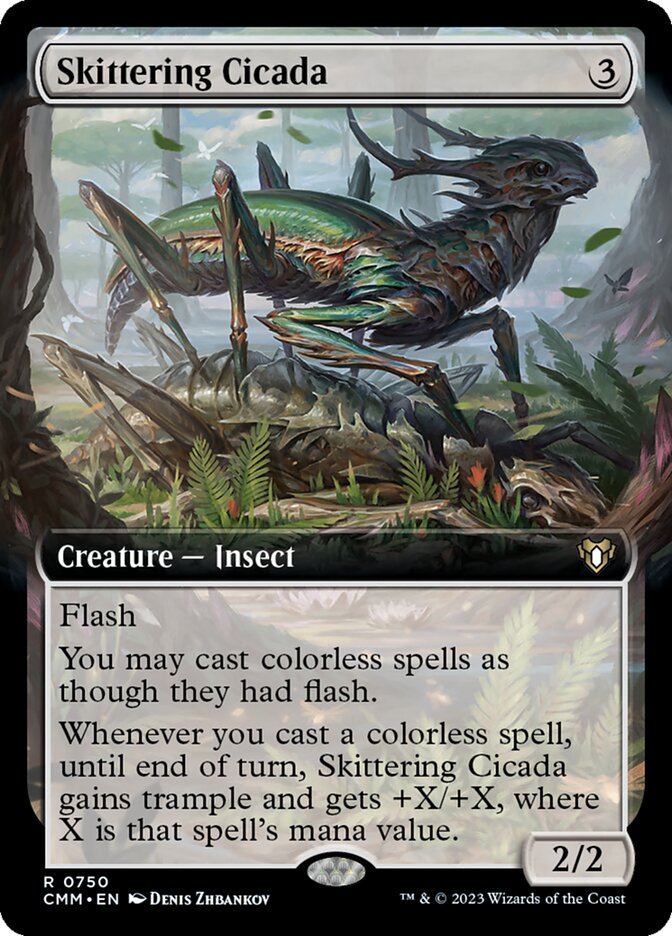 Cigale fuyarde — Commander Masters 750/1067