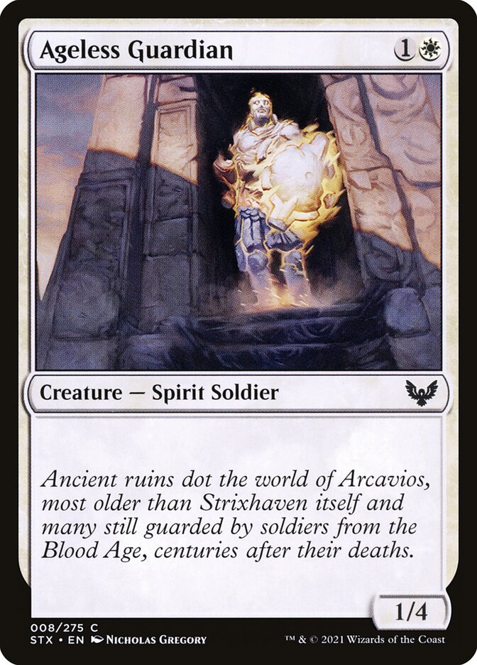 Ageless Guardian — Strixhaven: School of Mages 8/393