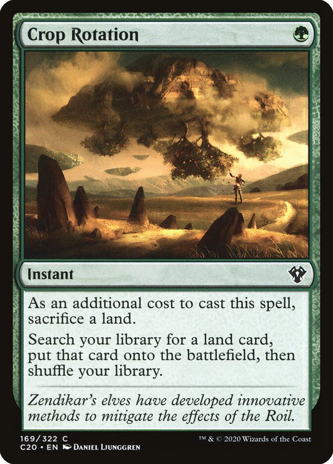 Crop Rotation — Commander 2020 169/322