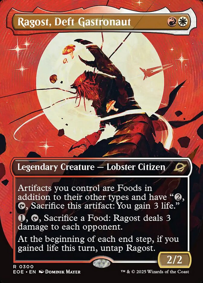 Ragost, Deft Gastronaut — Edge of Eternities 300/399