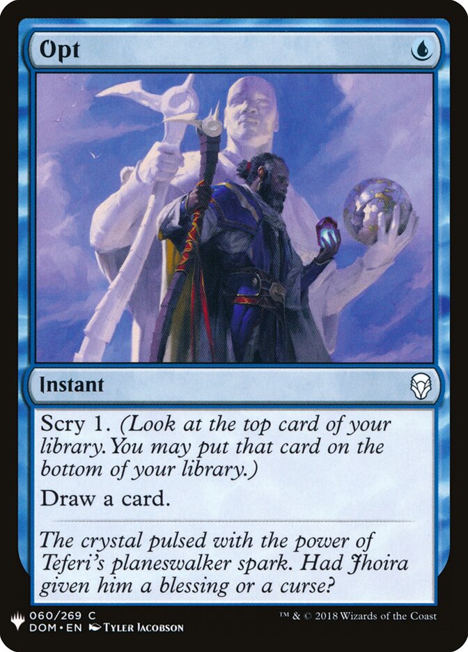 Opt — The List DOM-60/5581