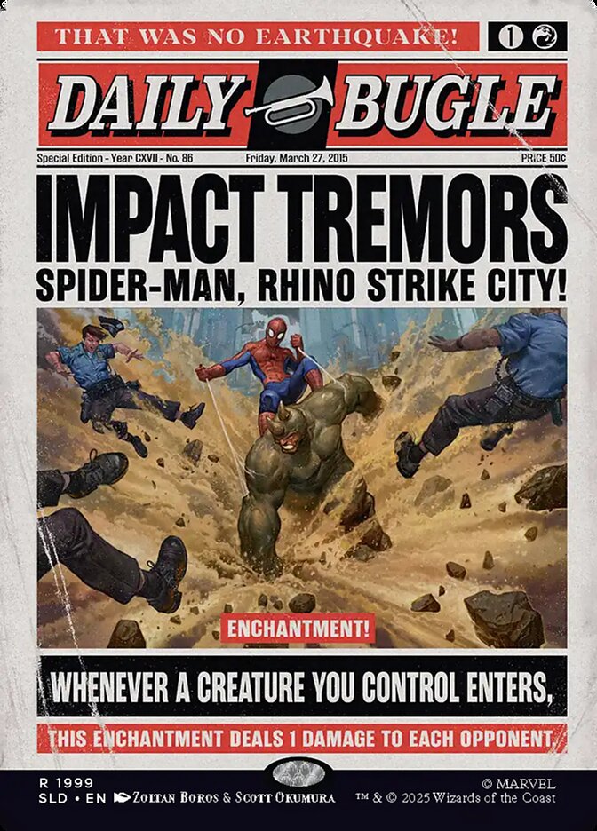 Impact Tremors — Secret Lair Drop 1999/2754