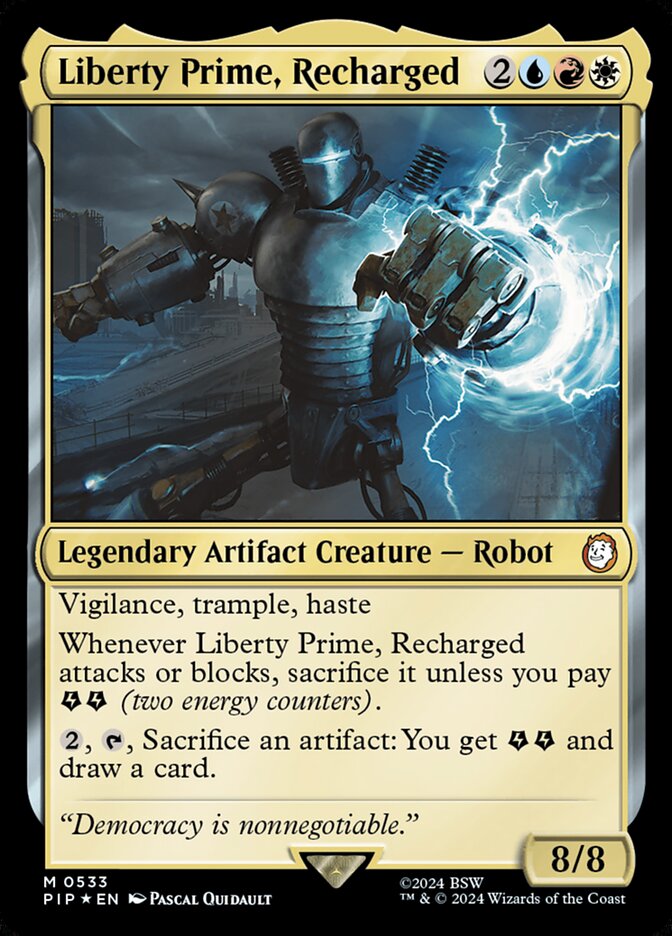 Liberty Prime, Recharged — Fallout 533/1068