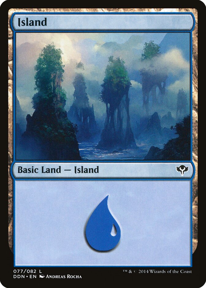 Island — Duel Decks: Speed vs. Cunning 77/82