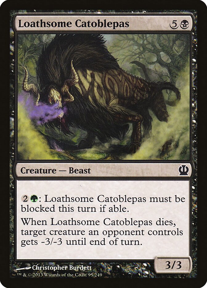 Loathsome Catoblepas — Theros 95/249