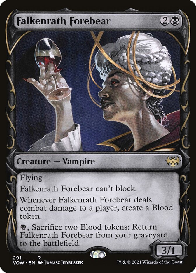 Falkenrath Forebear — Innistrad: Crimson Vow 291/423