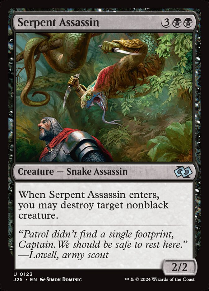 Serpent Assassin — Foundations Jumpstart 123/779
