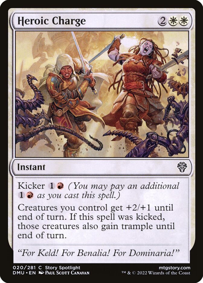 Heroic Charge — Dominaria United 20/453