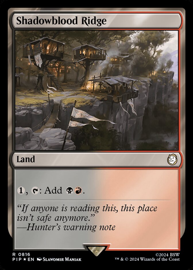 Shadowblood Ridge — Fallout 816/1068