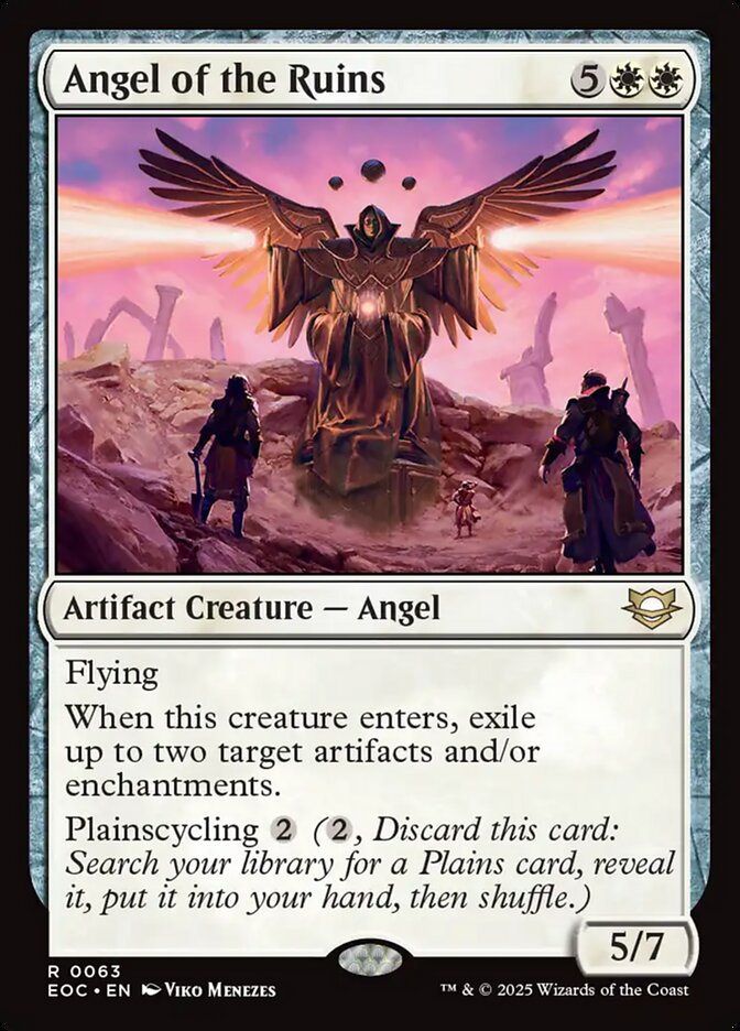 Ange des ruines — Edge of Eternities Commander 63/191