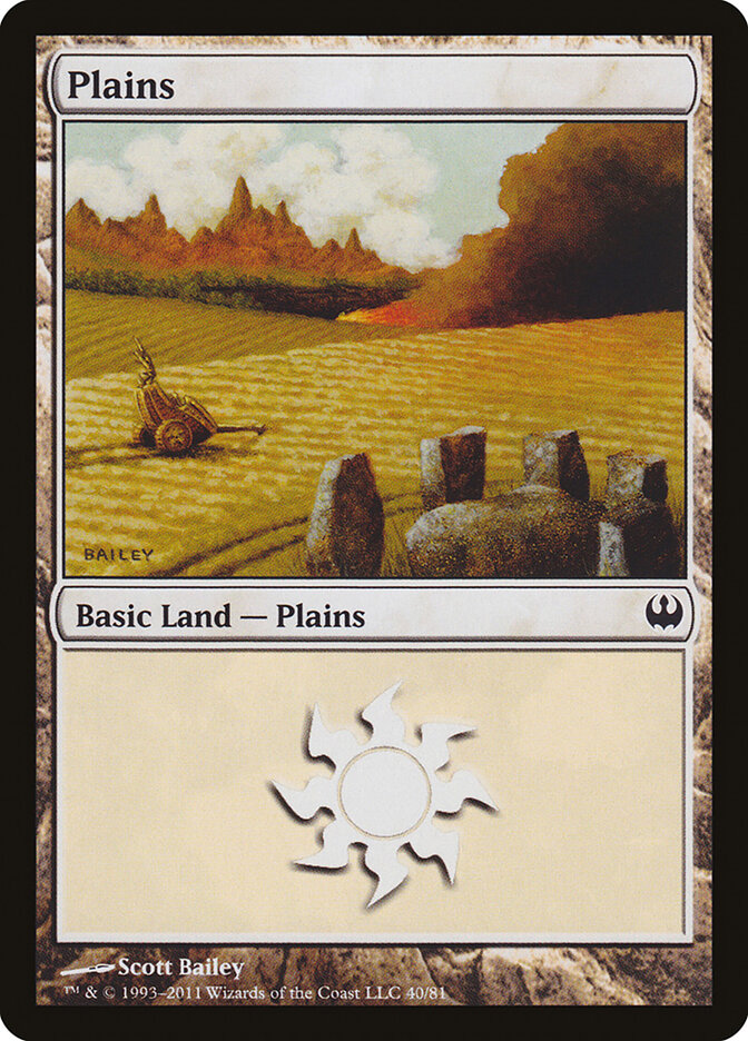 Plains — Duel Decks: Knights vs. Dragons 40/81