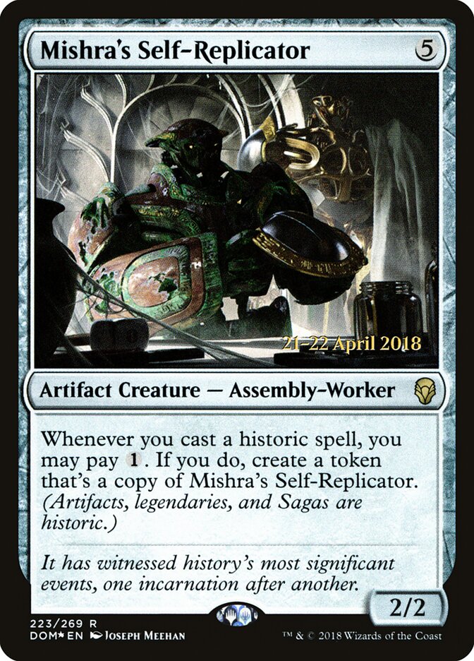 Mishra's Self-Replicator — Dominaria Promos 223s/118