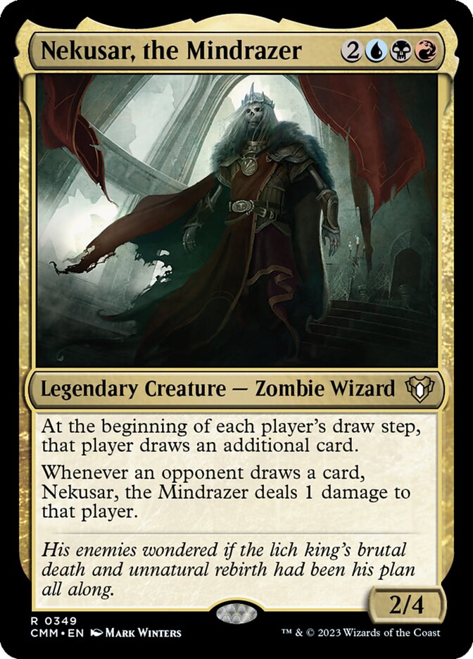 Nekusar, the Mindrazer — Commander Masters 349/1067