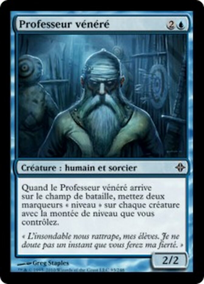 Professeur vénéré — Rise of the Eldrazi 93/248