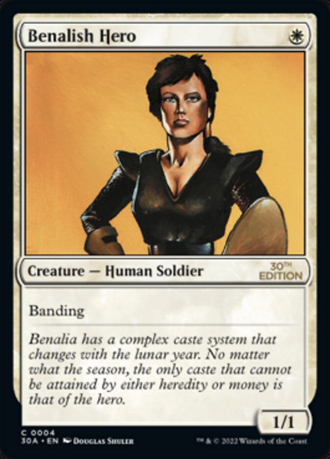 Benalish Hero — 30th Anniversary Edition 4/594