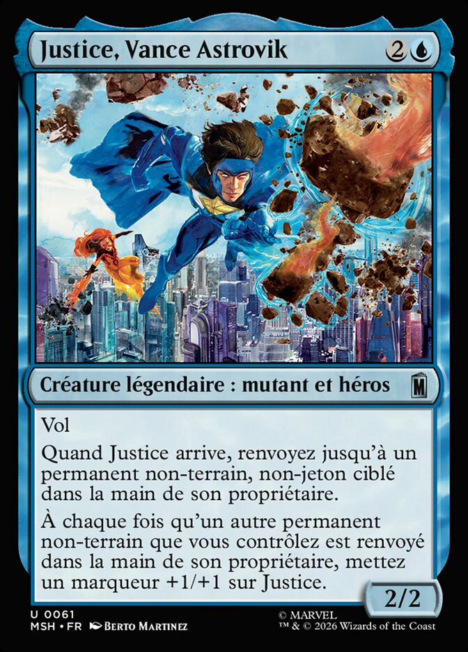 Justice, Vance Astrovik — Marvel Super Heroes 61/453