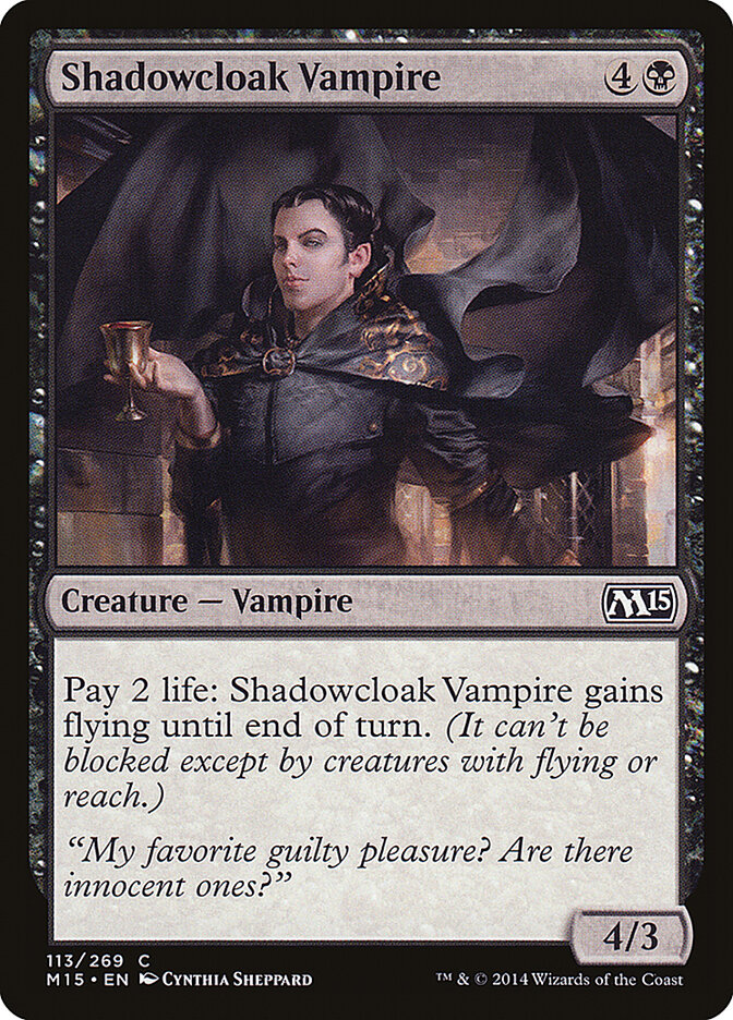 Shadowcloak Vampire — Magic 2015 113/284