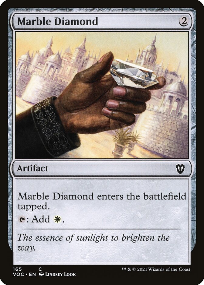 Marble Diamond — Crimson Vow Commander 165/188
