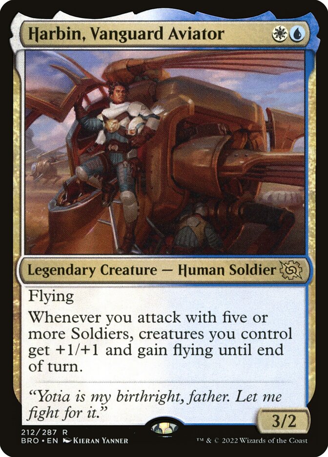 Harbin, Vanguard Aviator — The Brothers' War 212/399