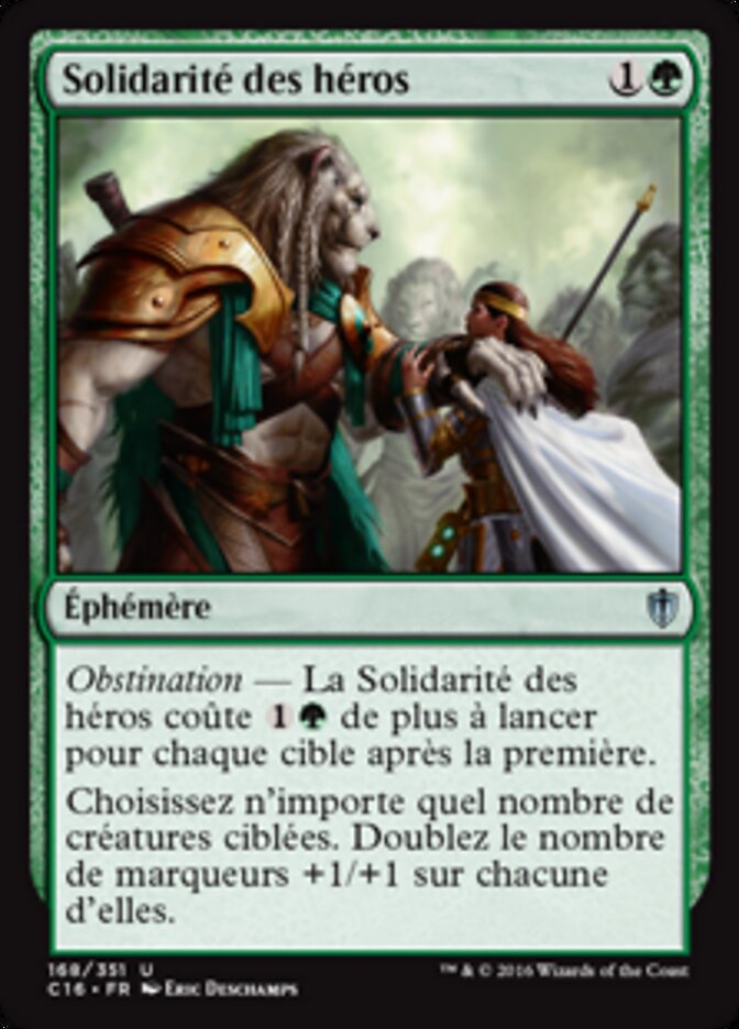 Solidarité des héros — Commander 2016 168/351
