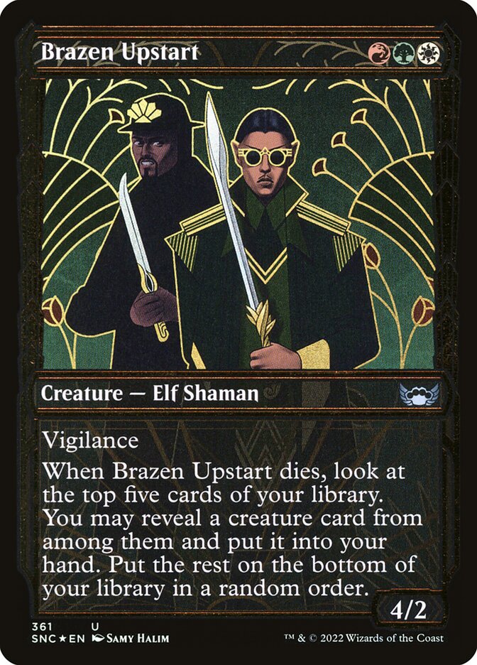 Brazen Upstart — Streets of New Capenna 361/513
