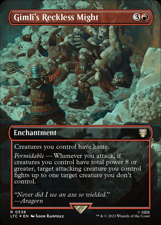 Gimli's Reckless Might — Tales of Middle-earth Commander 538/591