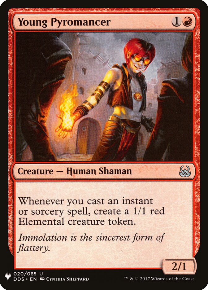 Young Pyromancer — The List DDS-20/5581