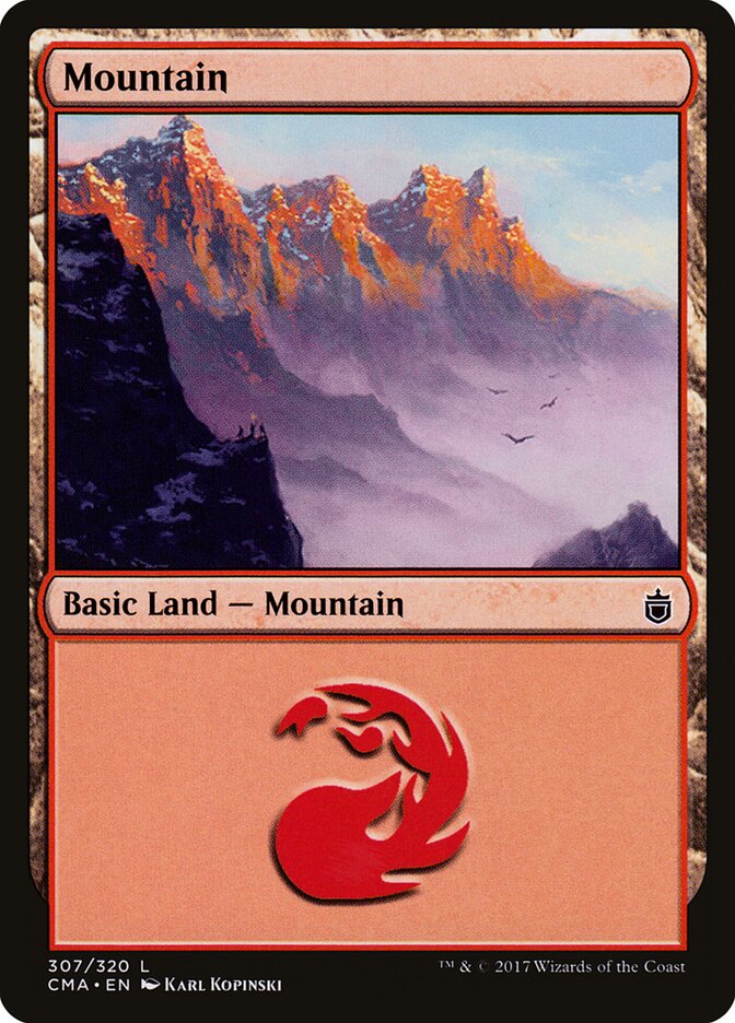 Mountain — Commander Anthology 307/320