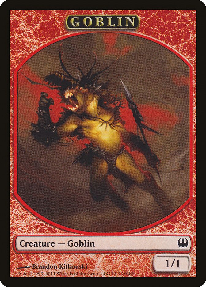 Goblin — Duel Decks: Knights vs. Dragons Tokens 1/1