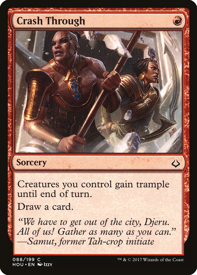 Crash Through — Hour of Devastation 88/209