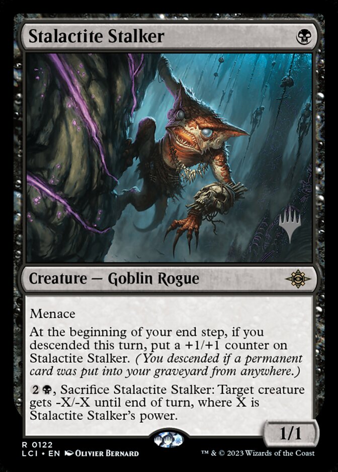 Stalactite Stalker — The Lost Caverns of Ixalan Promos 122p/136