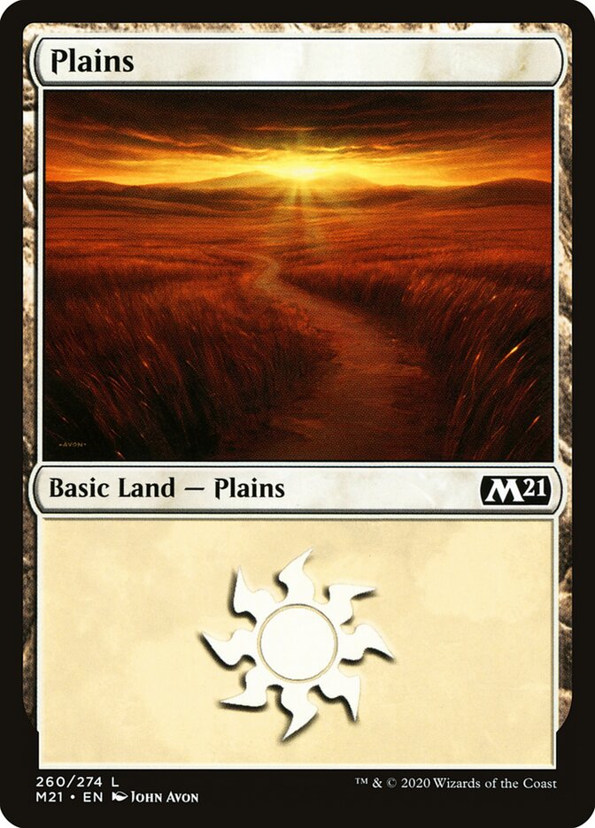 Plains — Core Set 2021 260/397
