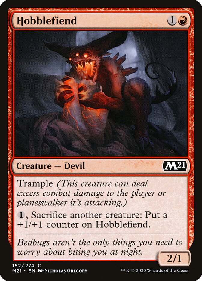 Hobblefiend — Core Set 2021 152/397