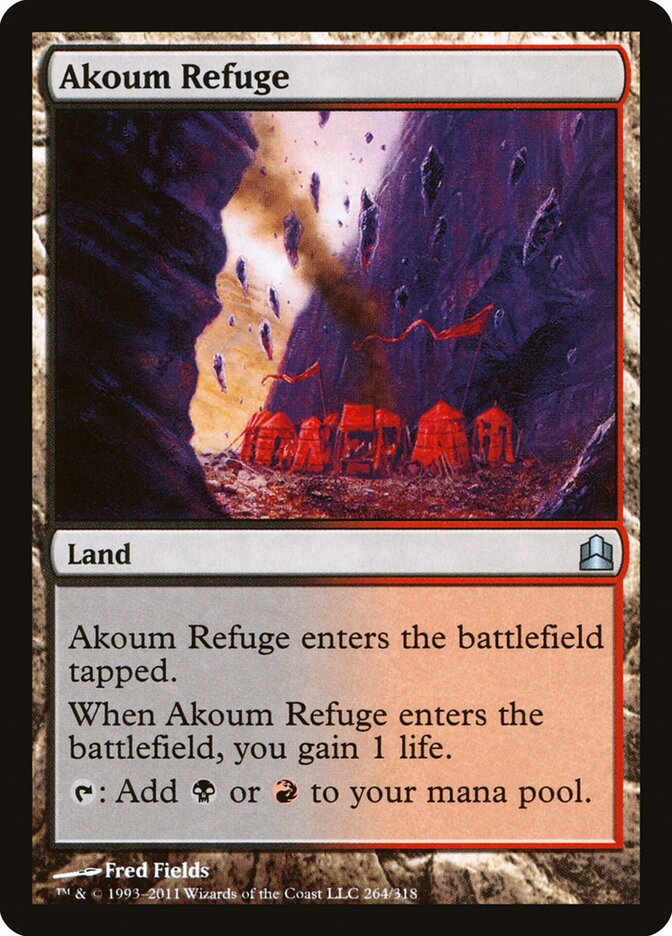Akoum Refuge — Commander 2011 264/318