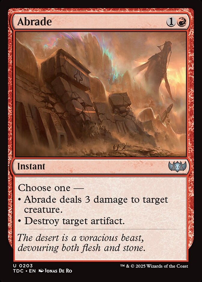 Fissuration — Tarkir: Dragonstorm Commander 203/413