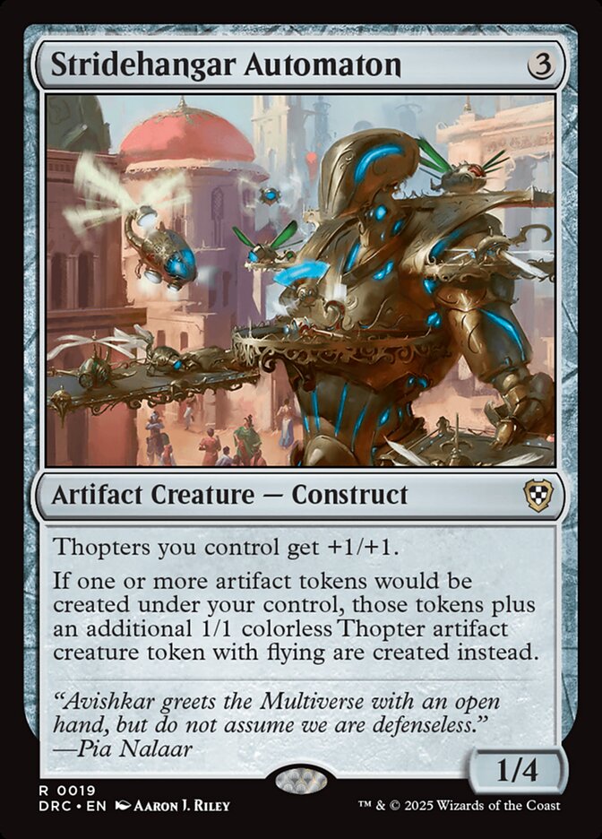 Stridehangar Automaton — Aetherdrift Commander 19/184